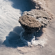 Raikoke volcano on the Kuril Islands erupting on June 22, 2019.
